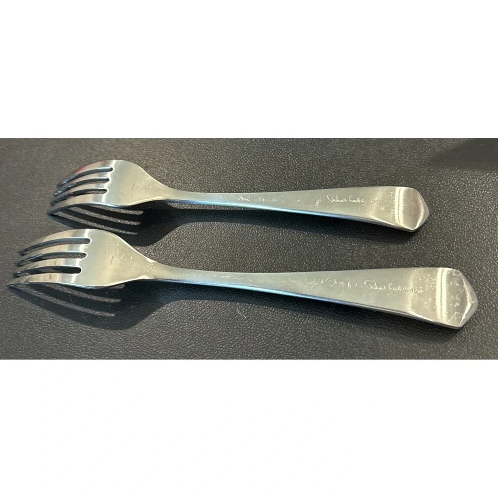 Robert Welch Westbury Stainless Steel Flatware Dinner Salad Fork Forks